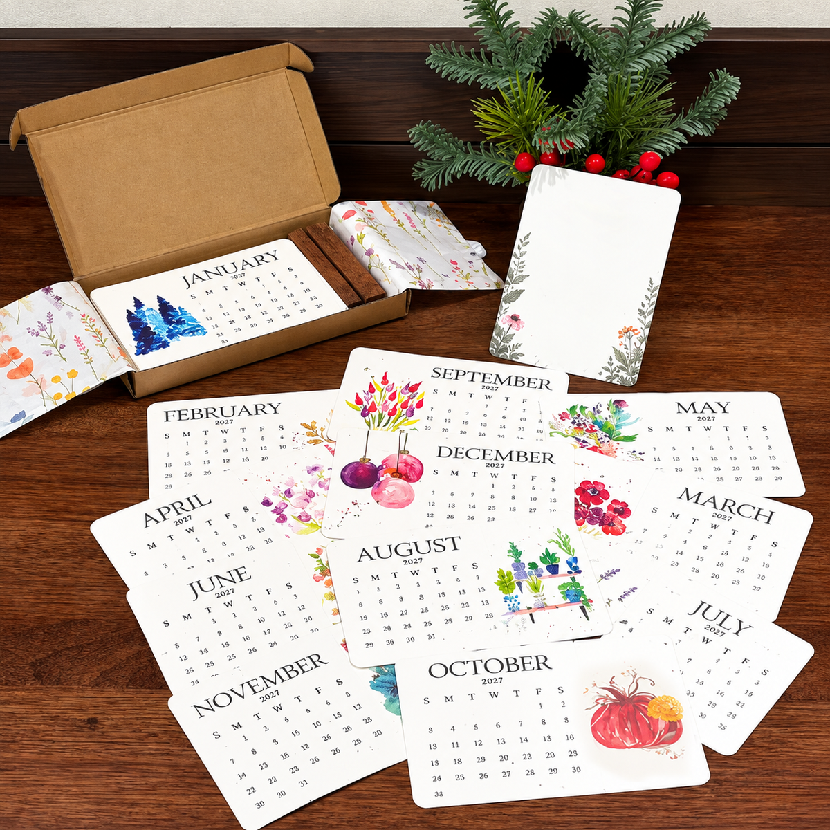 🌱 2027 Plantable Seed Calendar 📅 Grow Flowers All Year Long! 🛒
