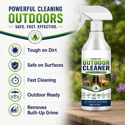 🌿💦 Outdoor Surface Cleaner Spray – Remove Grime & Refresh Patios, Decks & Walkways!🍀