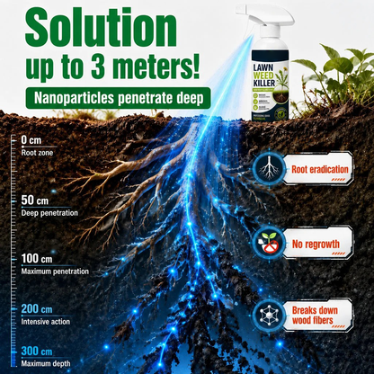⚡Easy and stress-free weeding- in the gardenHerbicide for domestic use❄️