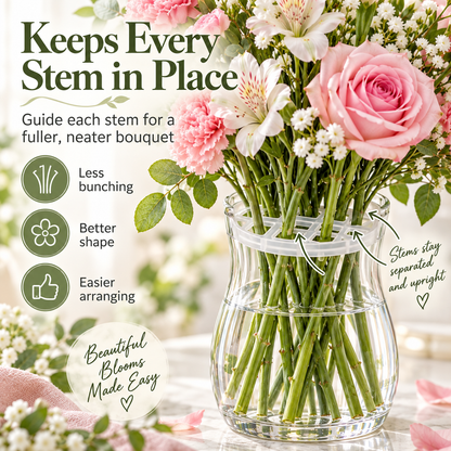Reusable Silicone Floral Grid🍀