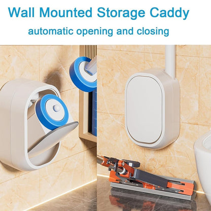 Hands-Free Flip-Top Disposable Toilet Brush⏳
