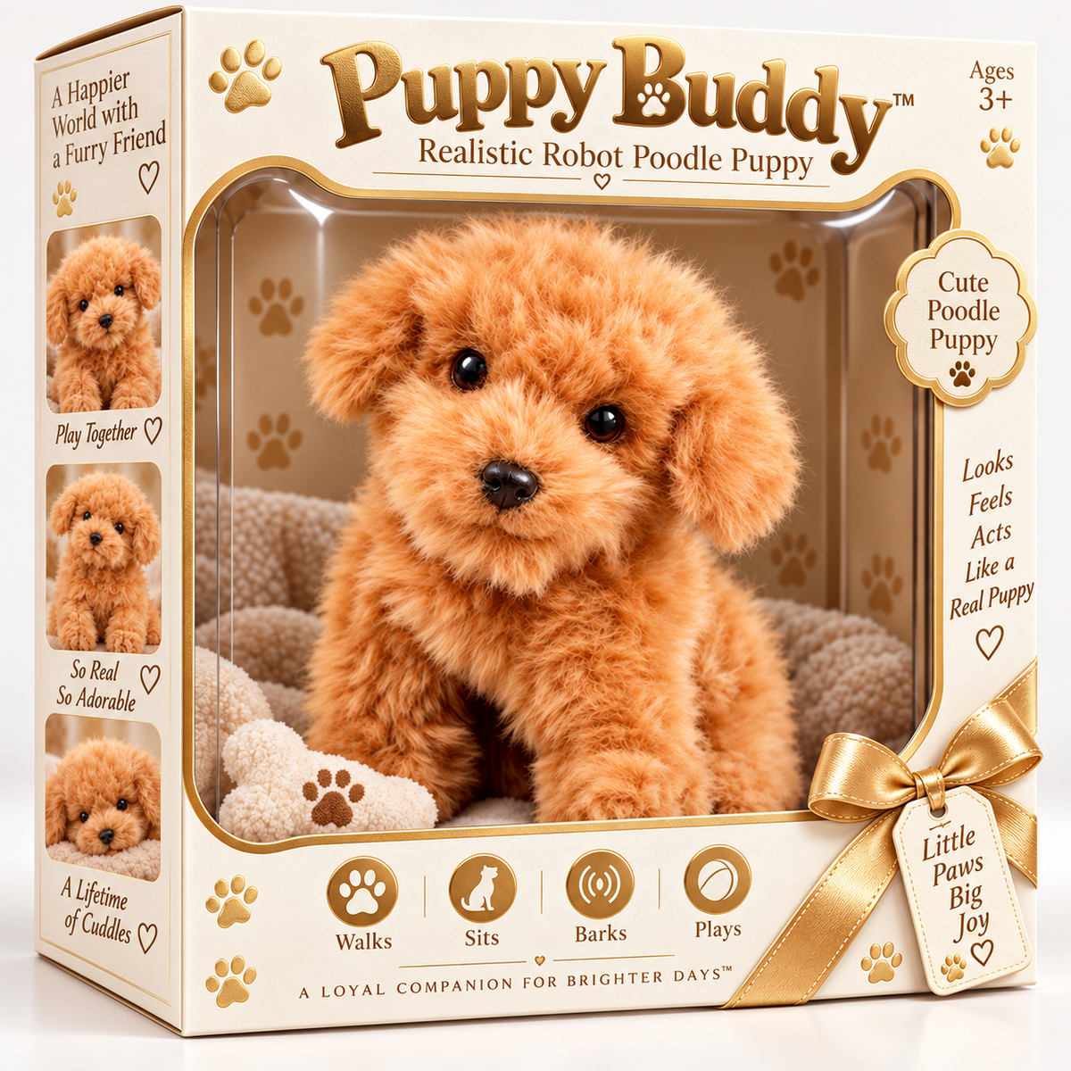 🐕49% OFFGolden Buddy™ 🐾 Realistic Robot Golden Retriever Puppy❄️