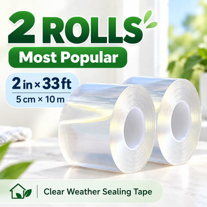 Clear Weather Sealing Tape – Waterproof Window & Door Gap Seal❄️