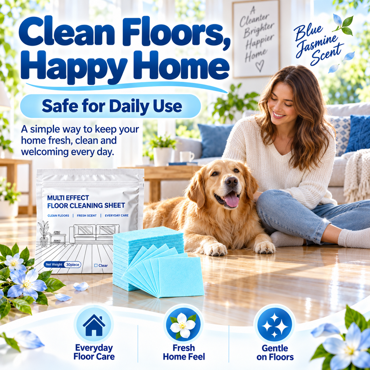🦠Multi-Surface Antibacterial Cleaner for Hardwood, Tile & Laminate🏡🍀