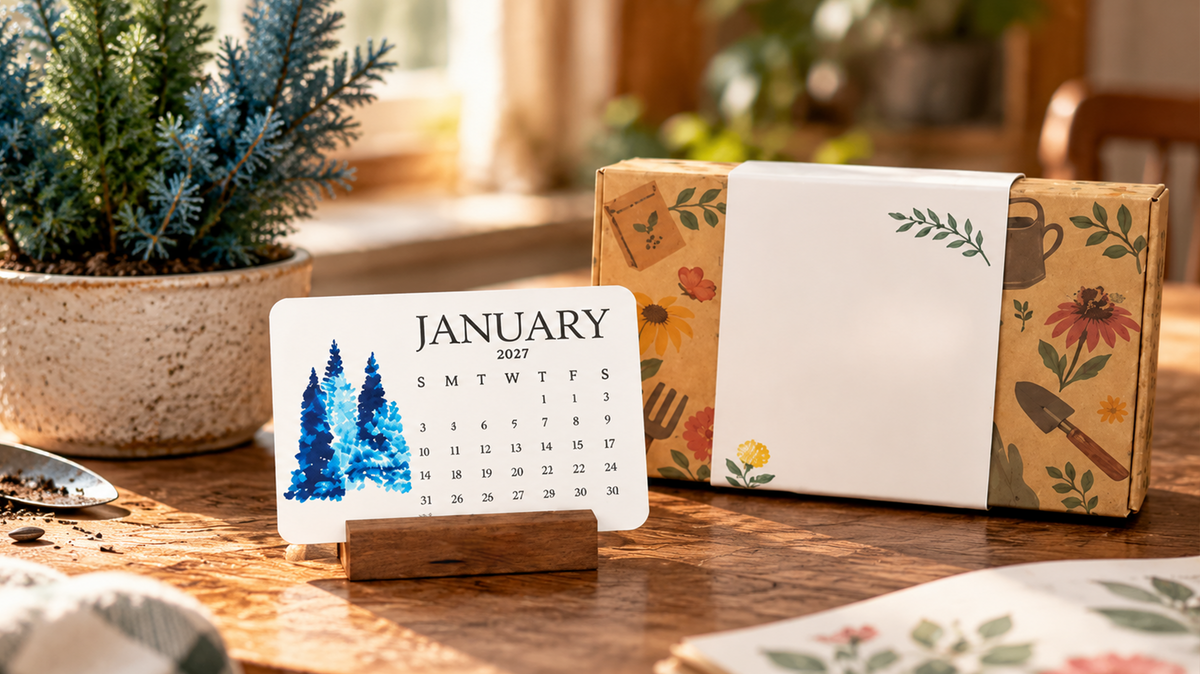 🌱 2027 Plantable Seed Calendar 📅 Grow Flowers All Year Long! 🛒