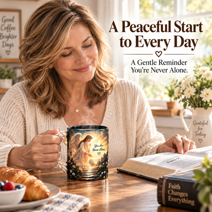 🪽 Angel’s Embrace™ ✨– Guardian Angel Heat-Reveal Mug | You Are Never Alone