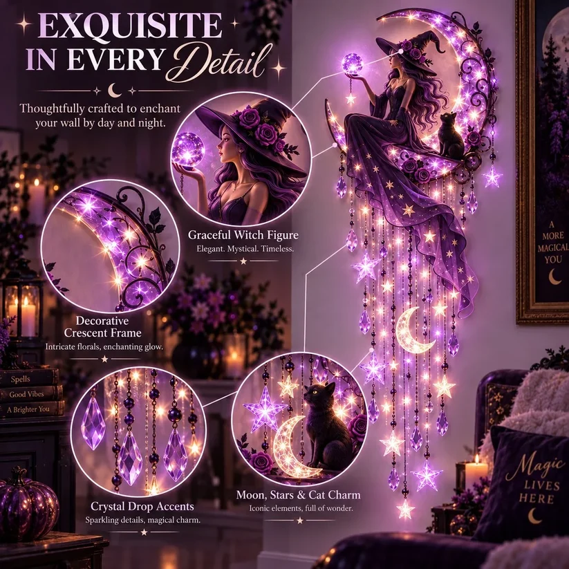 🌙LAST DAY 49% OFF✨ Add A Touch Of Witchy Magic To Any Empty Wall.