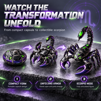 🤖12 Zodiac Mecha™✨ – 2-in-1 Transforming Robot Collectibles🍀