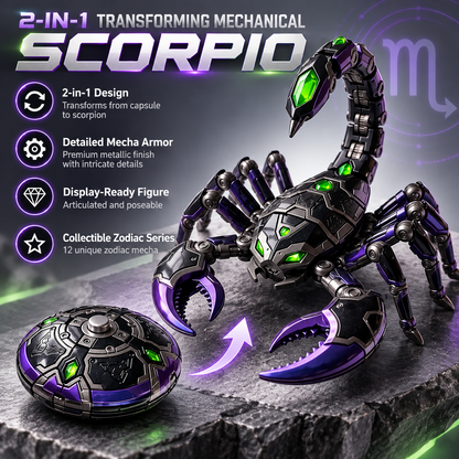 🤖12 Zodiac Mecha™✨ – 2-in-1 Transforming Robot Collectibles🍀