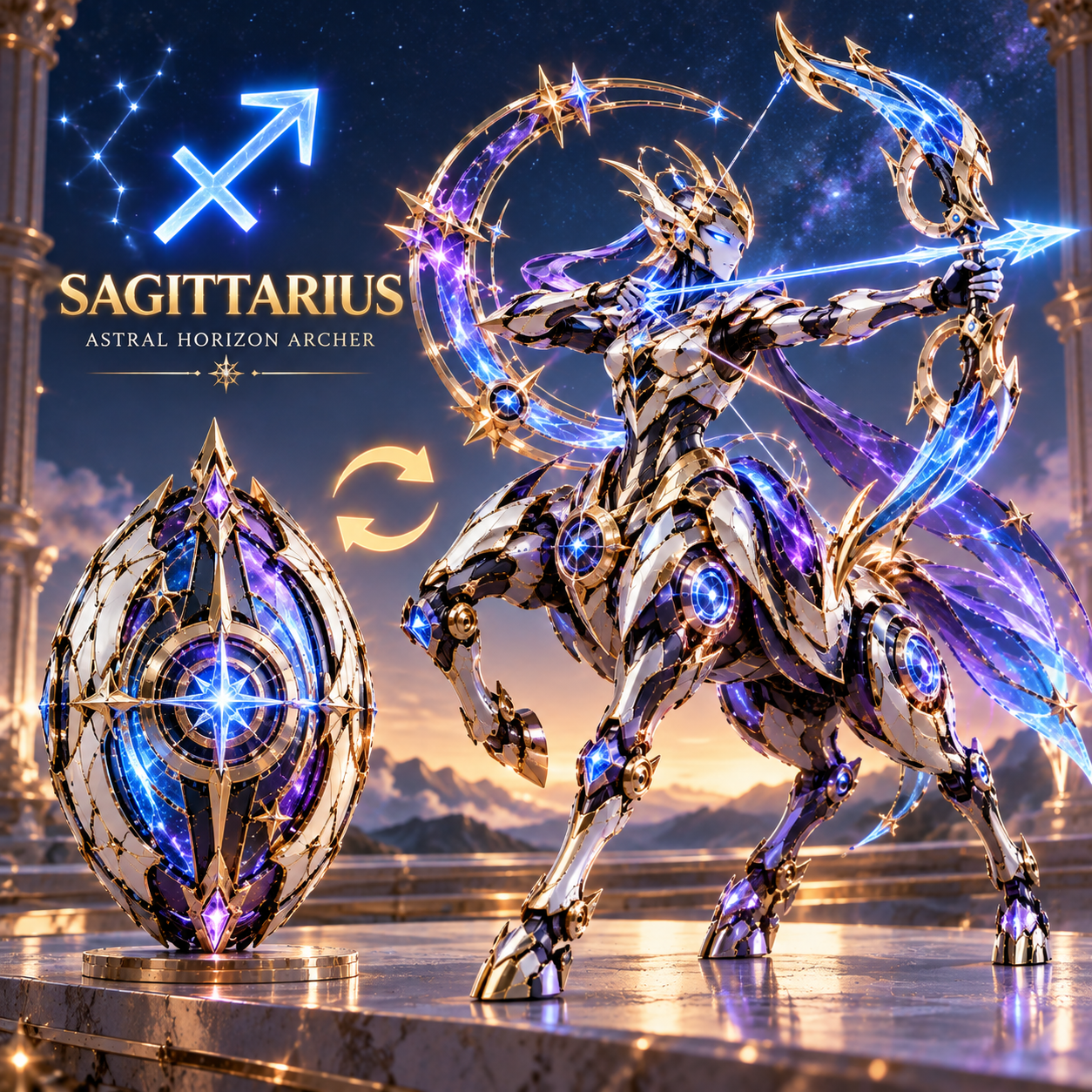 Sagittarius mechanical centaur archer