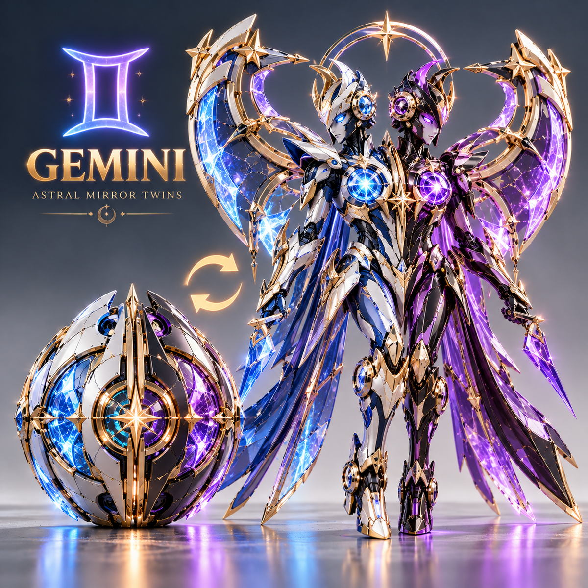 🔥last Day 49% Off 🌌 12 Zodiac Guardians™ – 2-in-1 Transforming Celestial Mecha Collectibles ✨