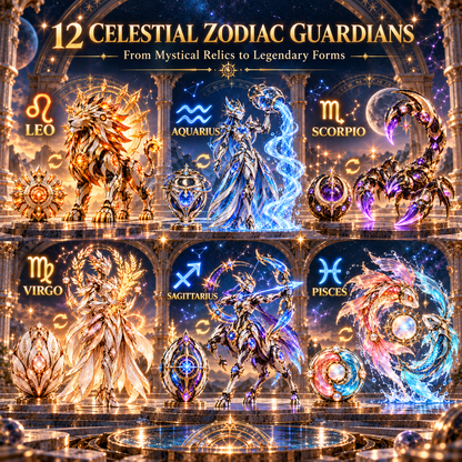 🔥last Day 49% Off 🌌 12 Zodiac Guardians™ – 2-in-1 Transforming Celestial Mecha Collectibles ✨