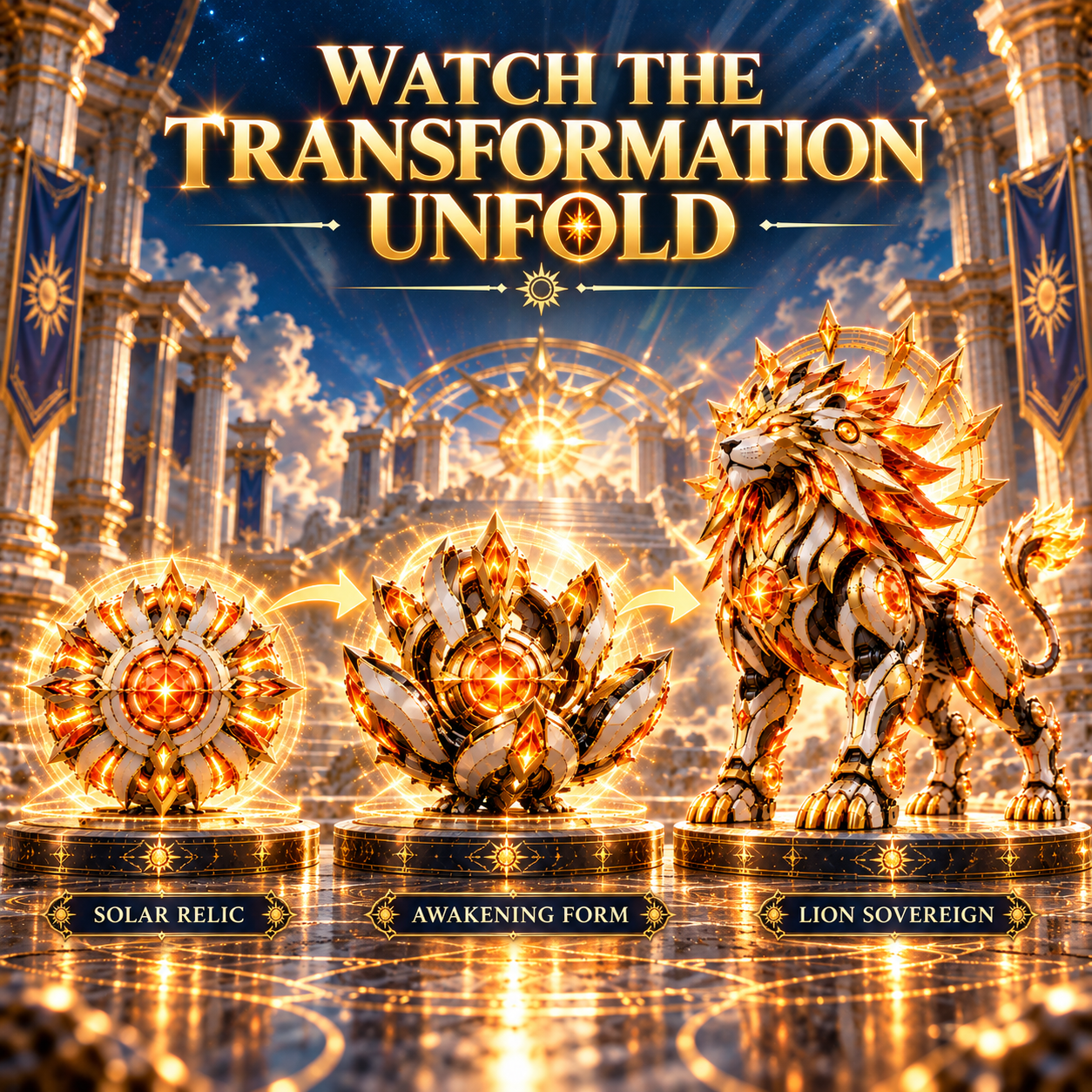 Leo Guardian transformation stages