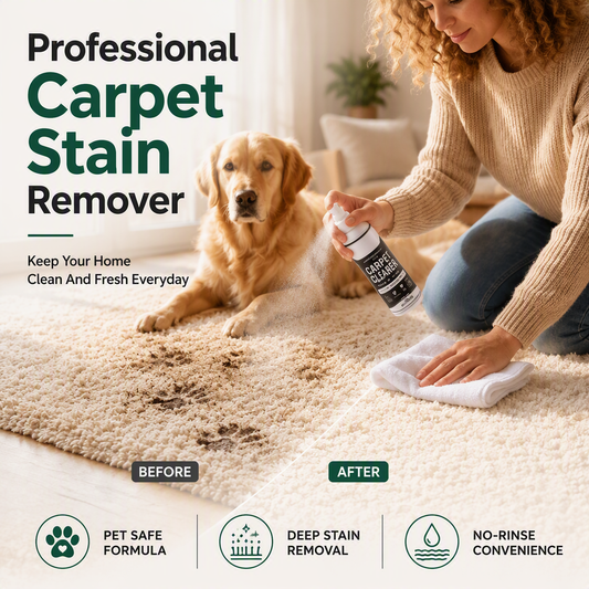 ✨ Carpet & Upholstery Cleaner Spray – Lifts Stains & Neutralizes Odors❄️