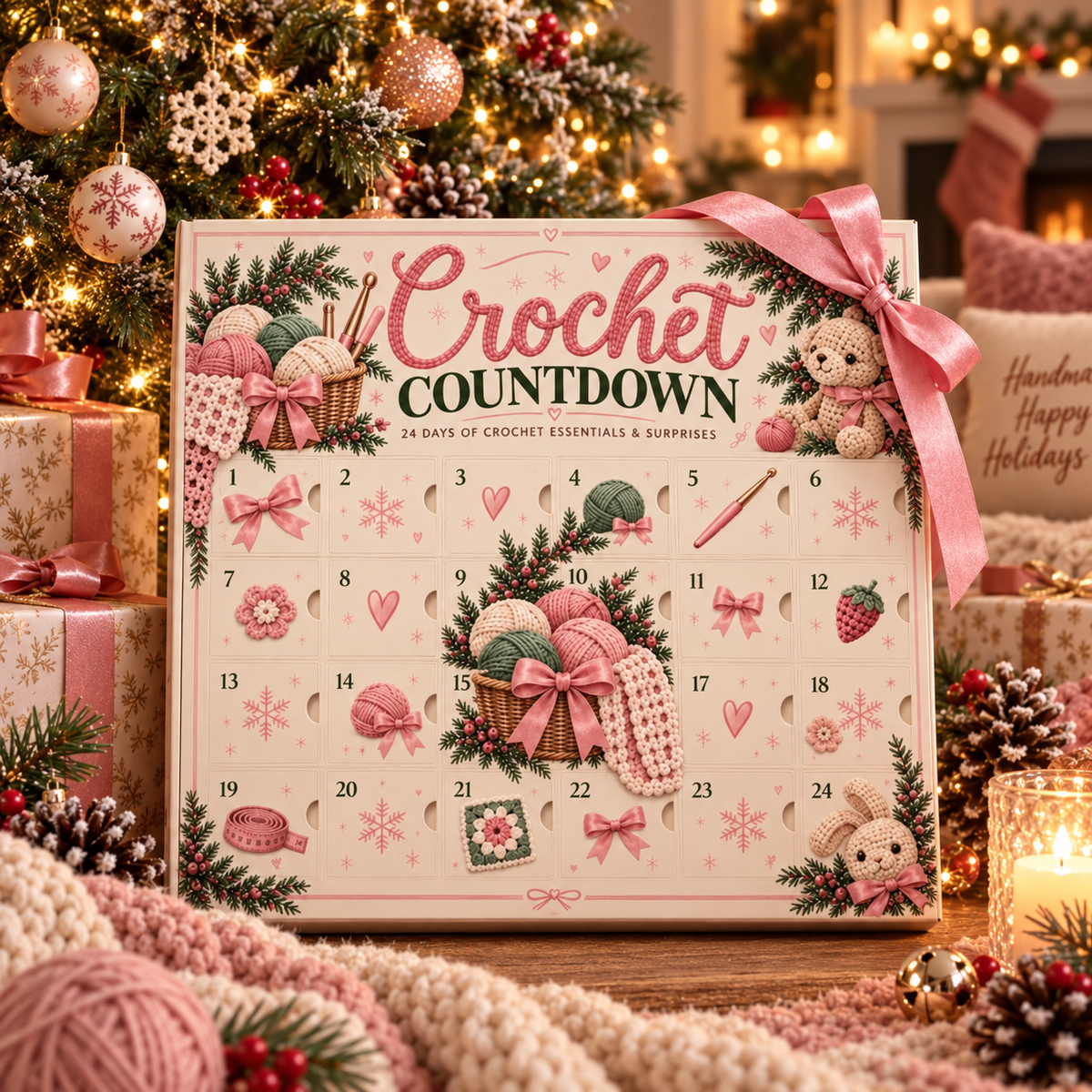 Crochet Countdown Crochet Advent Calendar⏳