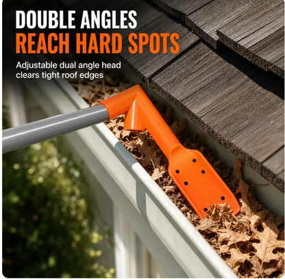 🔧✨ No-Climb Gutter Cleaning Tool⏳