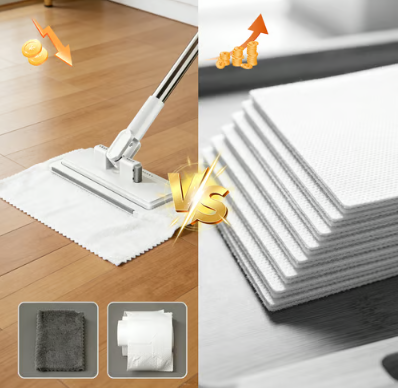 Different compatible cleaning cloth options