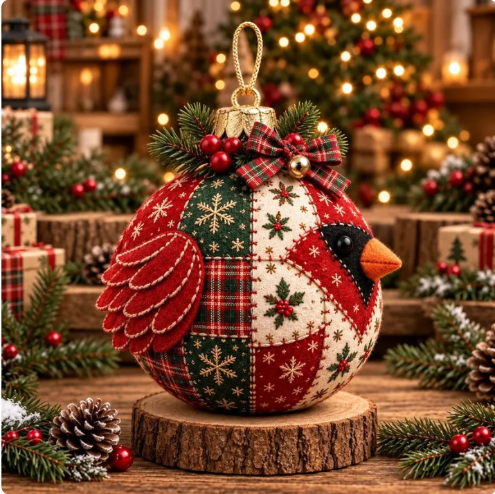 🎄Beginner-Friendly Cozy Patchwork Christmas Ornament Collection | 8 Festive Character Designs for Trees, Wreaths & Holiday Gifts ⏳