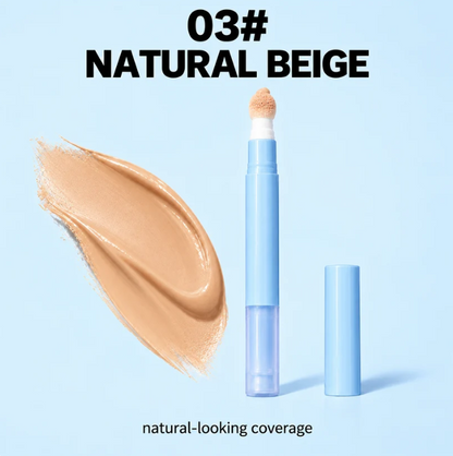 🥳2026 HOT SALE🥳💞50K+ SOLD!Hydrating Cream Concealer Pen – Sponge Applicator, Matte Finish, Brightening ✨❄️