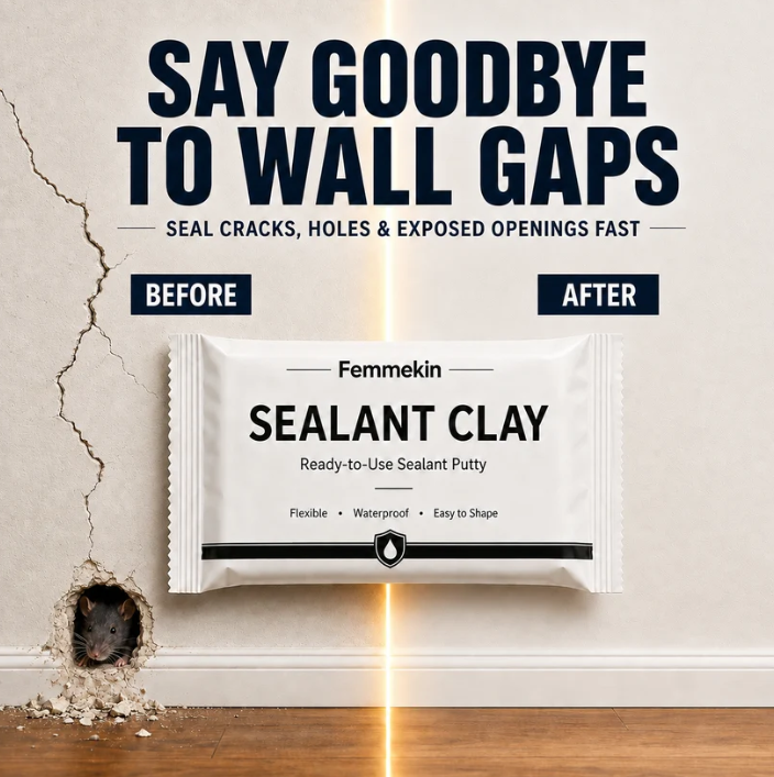 🔥Summer Limited-Time 50% OFF🛠️  New-Multi-Purpose Wall & Pipe Sealing Clay❄️