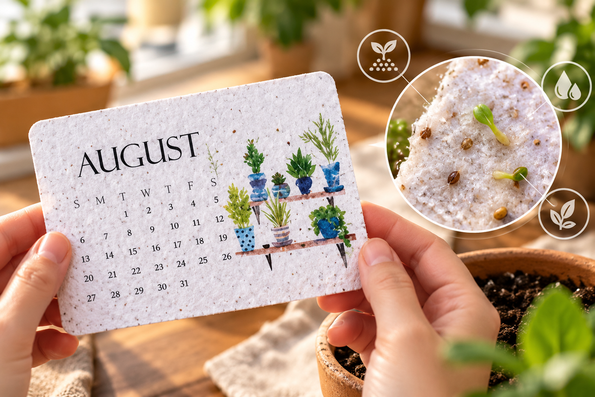 🌱 2027 Plantable Seed Calendar 📅 Grow Flowers All Year Long! 🛒