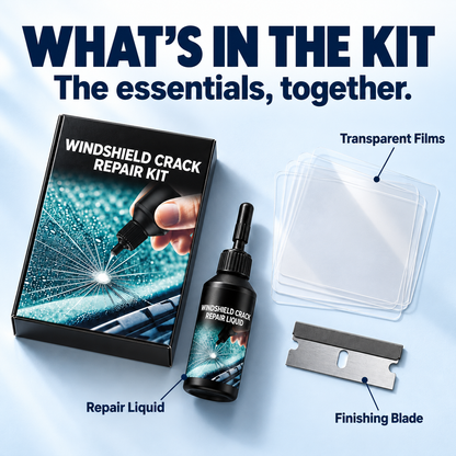 🚗 Windshield Crack Repair Liquid🍀