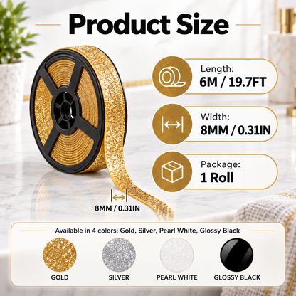 ⏳Time-Limited Special⏰Anti-mould adhesive tape for ceramic tiles (8mm*6m)🧱🍀