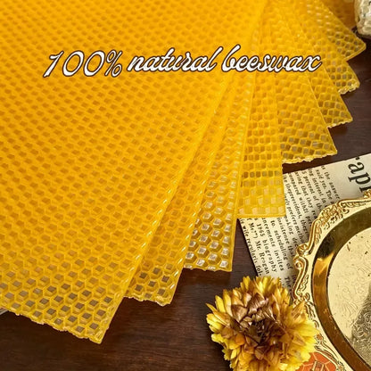 🌈DIY Beeswax Candle Making Kit (12-Piece Set) – Create Your Own Cozy Glow!✂️