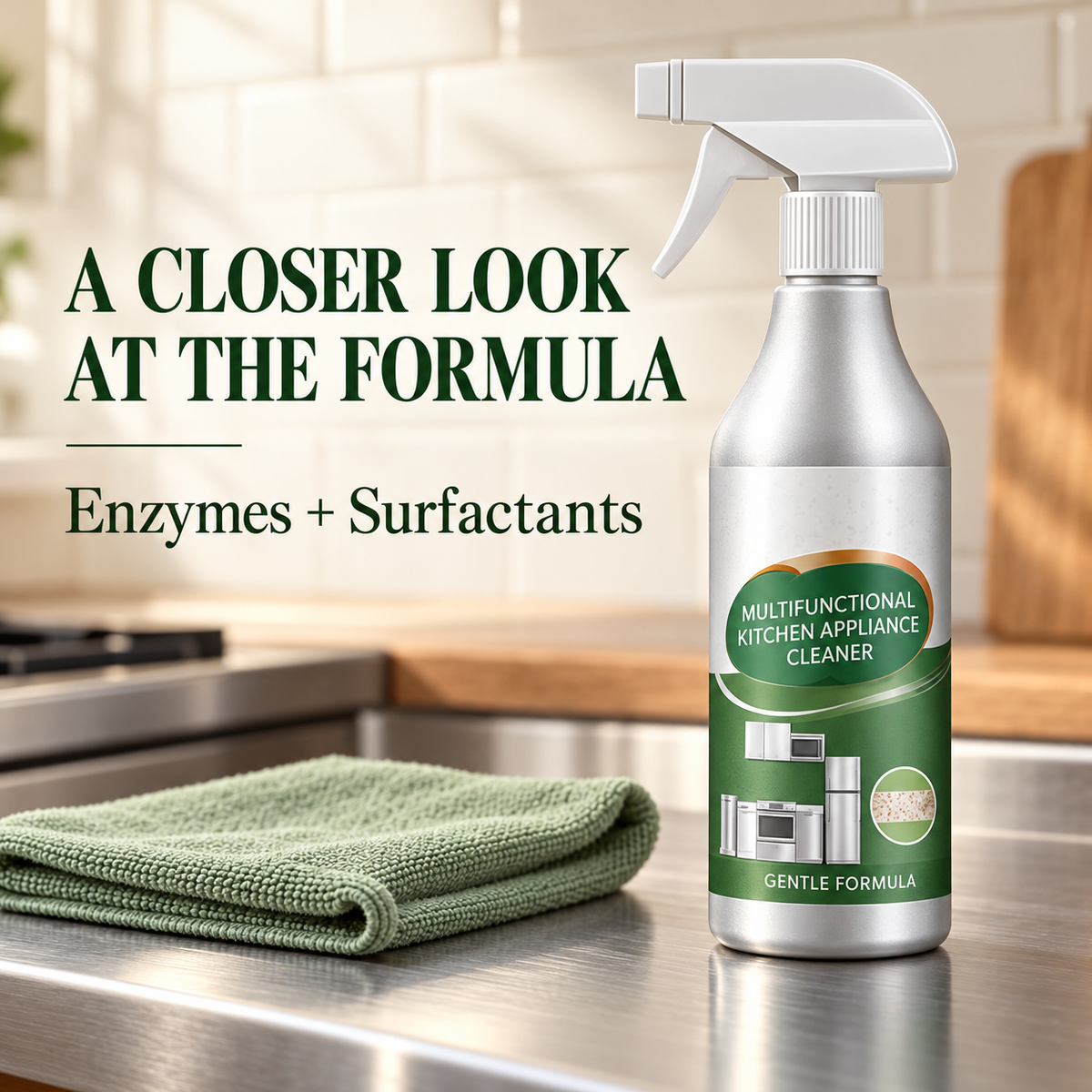✨ Kitchen Grease & Grime Cleaner 🛒