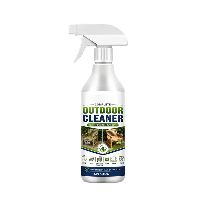 🌿💦 Outdoor Surface Cleaner Spray – Remove Grime & Refresh Patios, Decks & Walkways!🍀