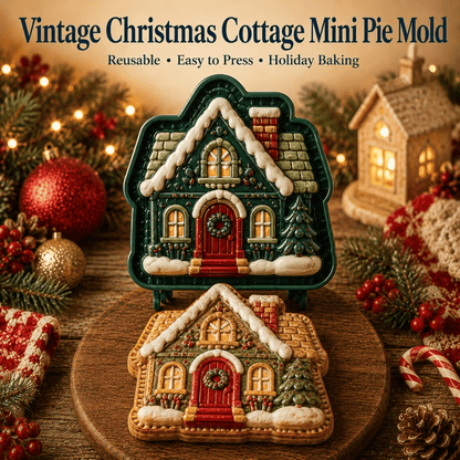 🎄Only $9.99 Last Day Promotion!🍪Christmas Baking Moulds – 9 Festive Designs 🎄