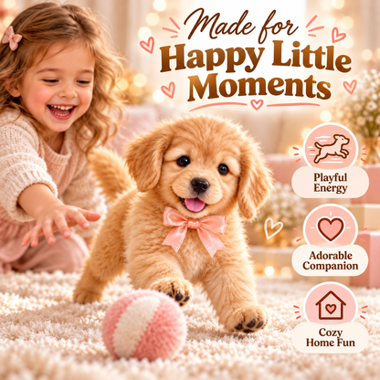 🐕49% OFFGolden Buddy™ 🐾 Realistic Robot Golden Retriever Puppy❄️