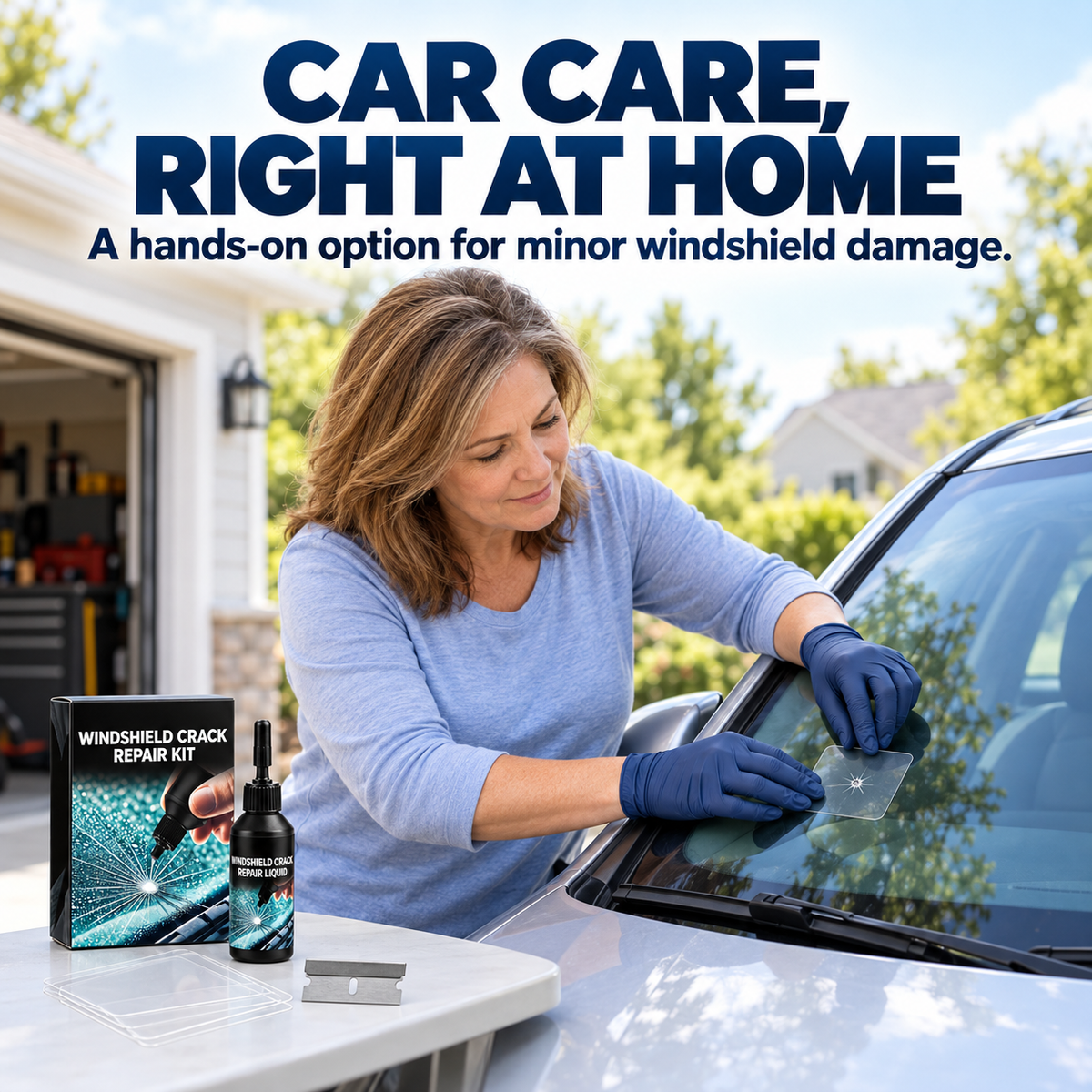 🚗 Windshield Crack Repair Liquid🍀
