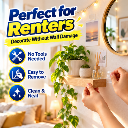 🏠 Nano Double-Sided Tape – Mount & Secure Without Drilling! ✨🍀