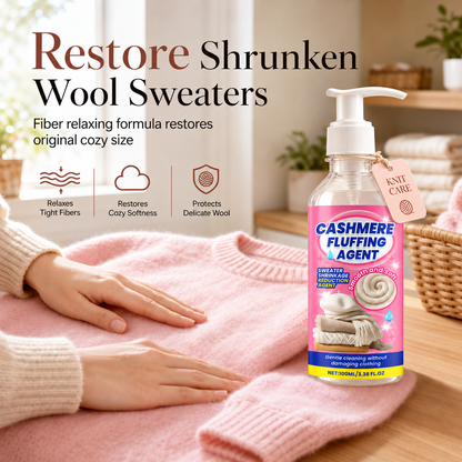 🧶 Wool & Cashmere Sweater Softening and Reshaping Care⏳