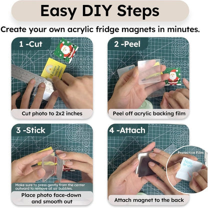 Easy DIY Photo Magnets🍀