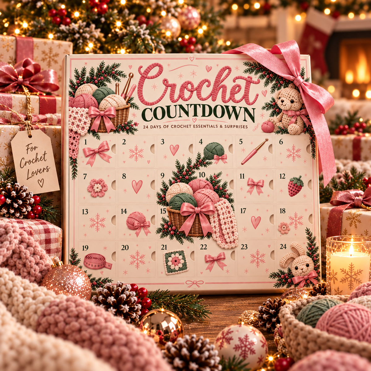 Crochet Countdown Crochet Advent Calendar⏳