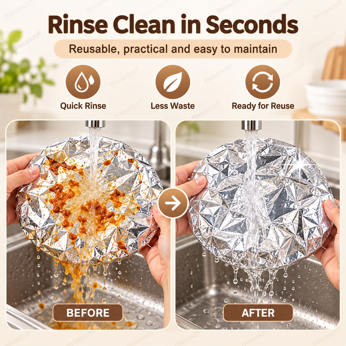 🏠Aluminum foil insulation cover
