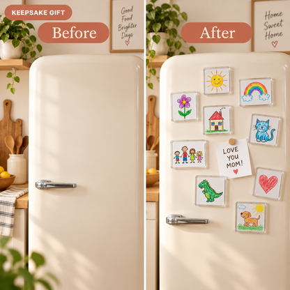 Easy DIY Photo Magnets🍀