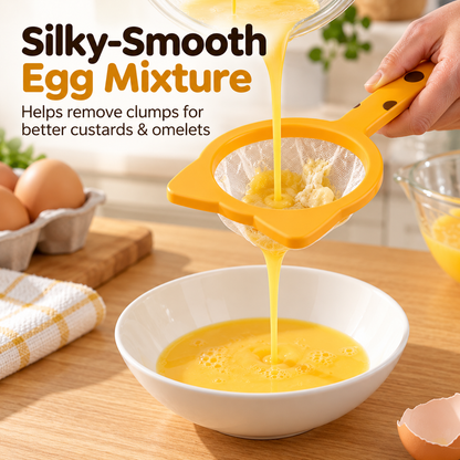 📍Cat Ear Multi-Purpose Funnel & Fine Mesh Strainer – Food-Grade Kitchen🍀