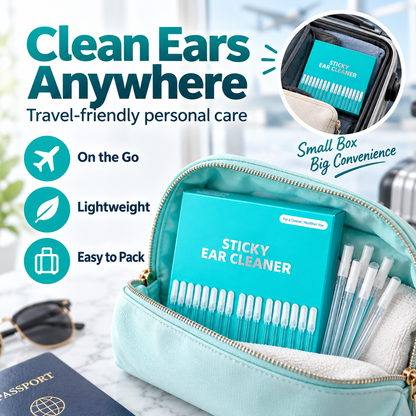 ✨ Soft-Tip Sticky Ear Cleaner™ – Gentle Ear Care Tool for Everyday Use🍀