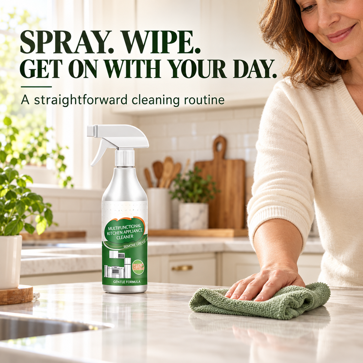 ✨ Kitchen Grease & Grime Cleaner 🛒