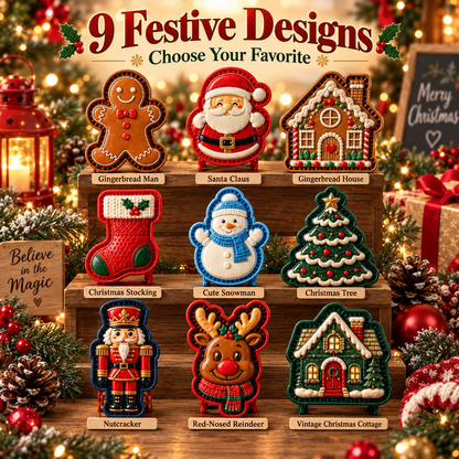 🎄 Last Day Promotion!🍪Christmas Baking Moulds – 9 Festive Designs 🎄🍀