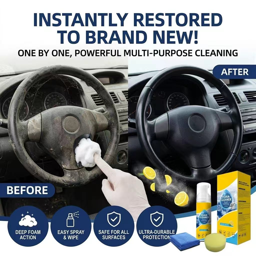 🫧4-in-1 Multi-Enzyme Foam Cleaner🛒