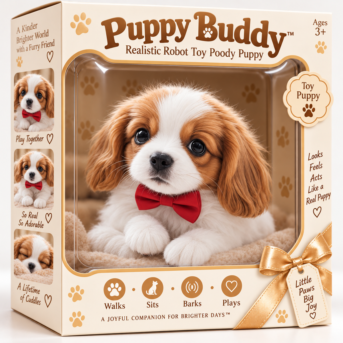 🐕49% OFFGolden Buddy™ 🐾 Realistic Robot Golden Retriever Puppy❄️