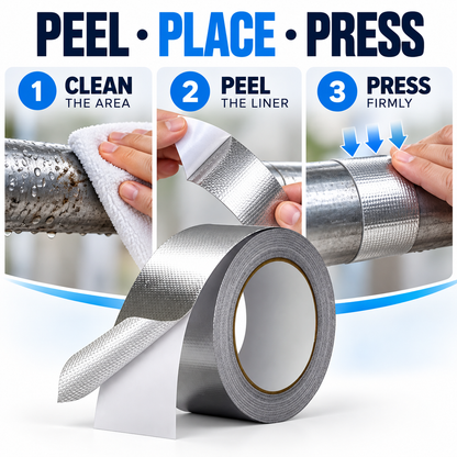 High-Temperature Resistant Fireproof Aluminum Foil Tape🍀