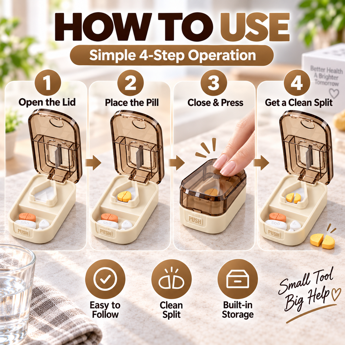 🔥Portable Pill Cutter🍀
