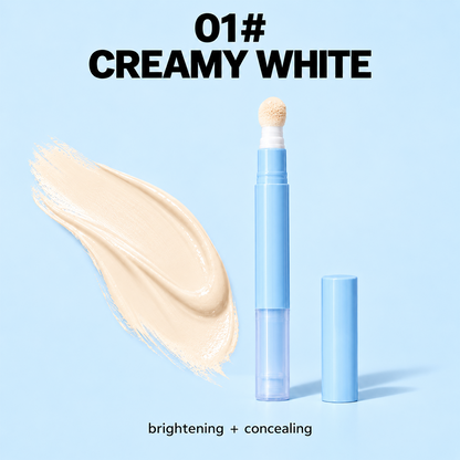 🥳2026 HOT SALE🥳💞50K+ SOLD!Hydrating Cream Concealer Pen – Sponge Applicator, Matte Finish, Brightening ✨❄️