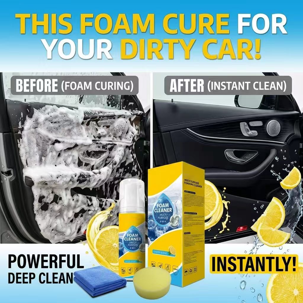 🫧4-in-1 Multi-Enzyme Foam Cleaner🛒