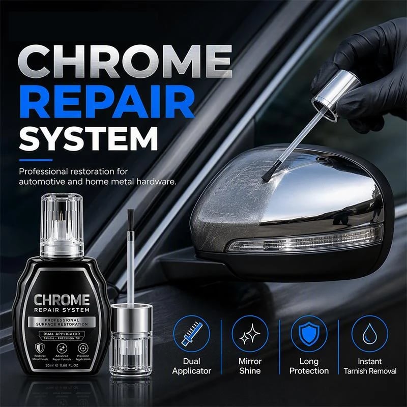 ✨ Chrome Shine Restorer Pen – Refresh Dull Metal & Bring Back the Shine❄️